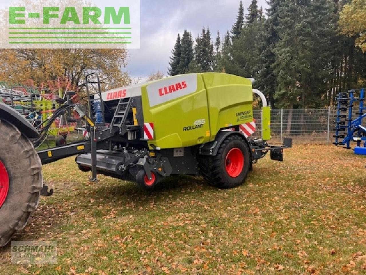 Presse à balles cubiques CLAAS rollant 455rc uniwra: photos 6