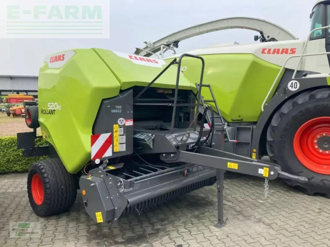 CLAAS rollant 520 rc - Presse à balles cubiques: photos 1 CLAAS rollant 520 rc - Presse à balles cubiques: photos 1