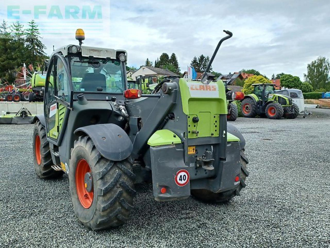 CLAAS scorpion 9055 varipower - Chariot télescopique: photos 4 CLAAS scorpion 9055 varipower - Chariot télescopique: photos 4