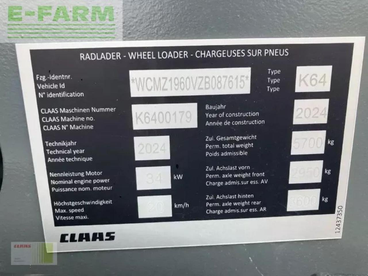 Mini pelle CLAAS torion 530: photos 14