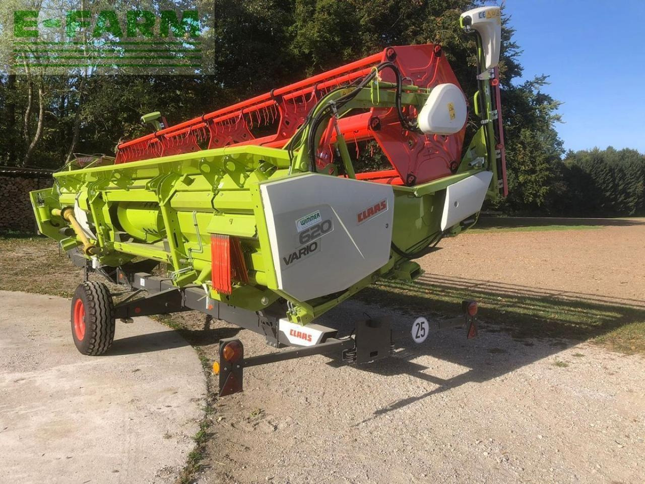 CLAAS v 620 mit wagen - Moissoneuse: photos 4 CLAAS v 620 mit wagen - Moissoneuse: photos 4
