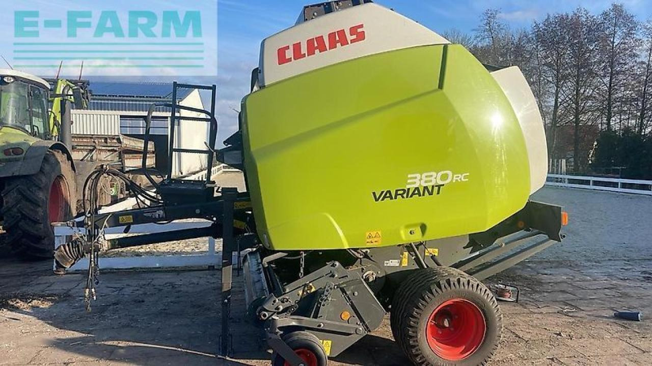 CLAAS variant 380 rc - Presse à balles cubiques: photos 1 CLAAS variant 380 rc - Presse à balles cubiques: photos 1
