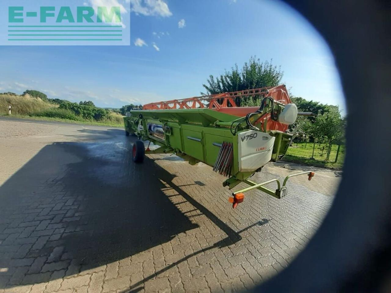 Accessoire aux ensileuses CLAAS vario-schneidwerk v 750 + transportwagen: photos 7 Accessoire aux ensileuses CLAAS vario-schneidwerk v 750 + transportwagen: photos 7