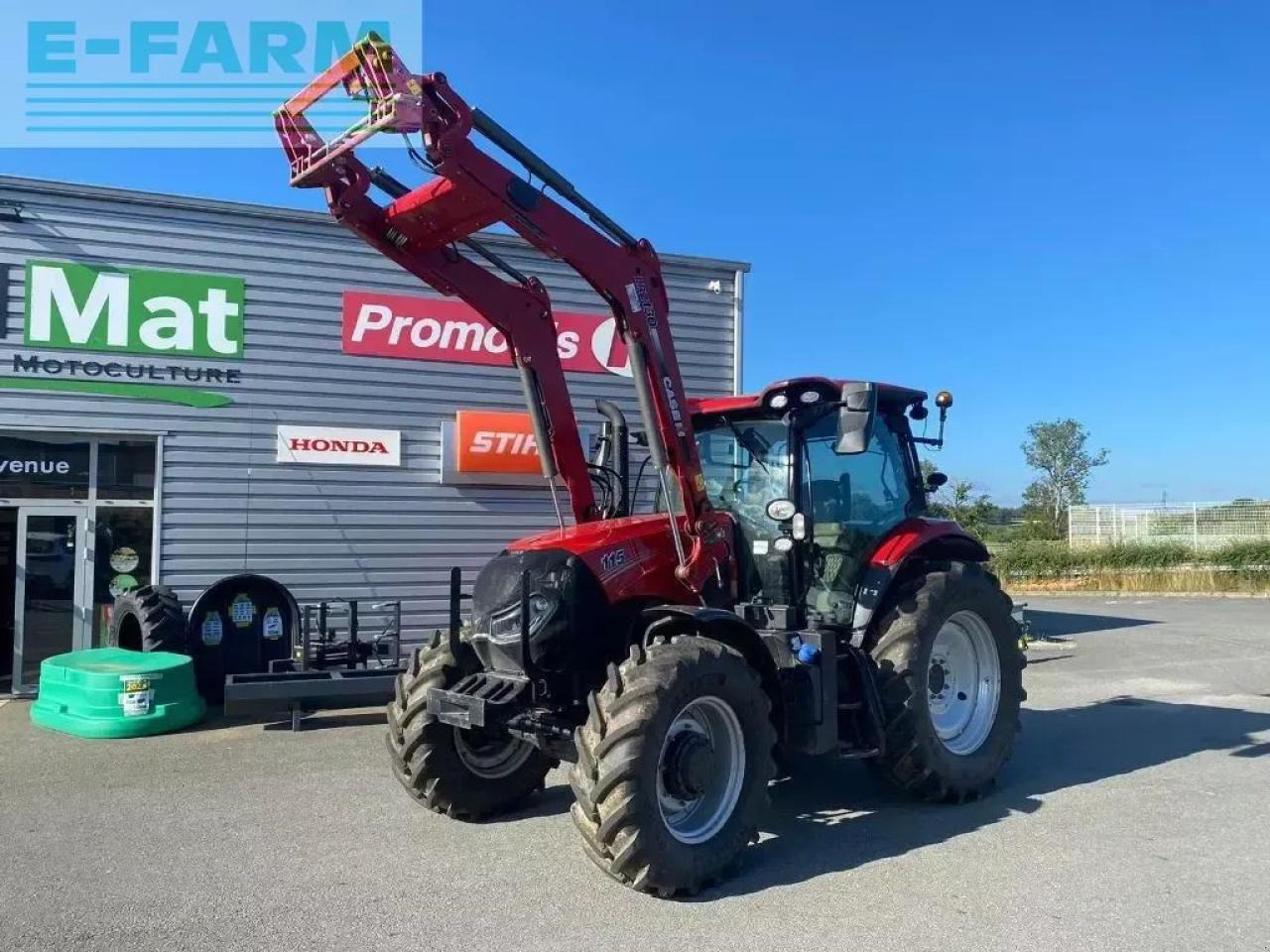 Case-IH maxxum 115 - Tracteur agricole: photos 1 Case-IH maxxum 115 - Tracteur agricole: photos 1