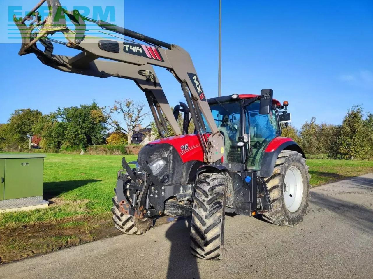 Case-IH maxxum 115 - Tracteur agricole: photos 1 Case-IH maxxum 115 - Tracteur agricole: photos 1