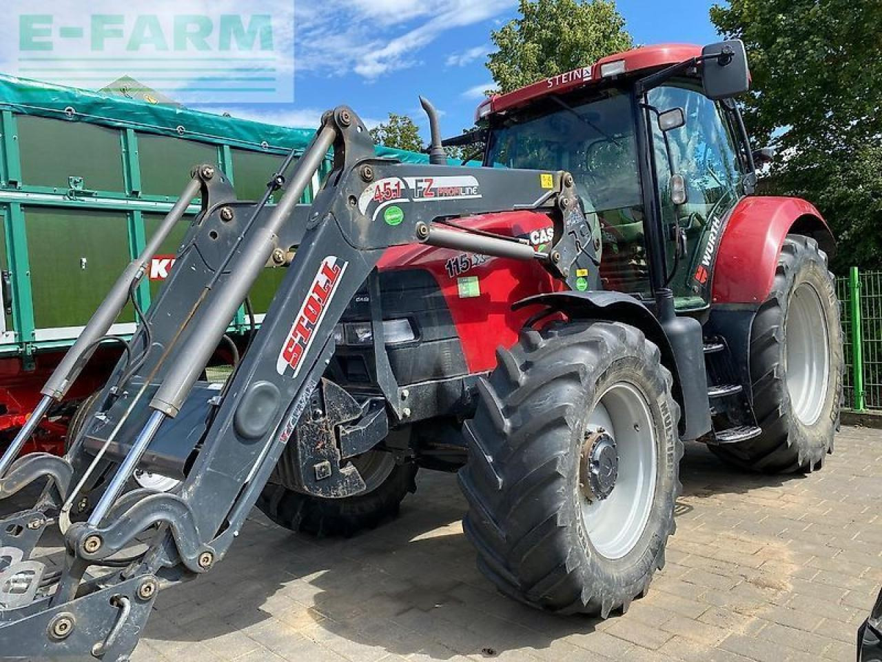 Case-IH maxxum 115 - Tracteur agricole: photos 1 Case-IH maxxum 115 - Tracteur agricole: photos 1