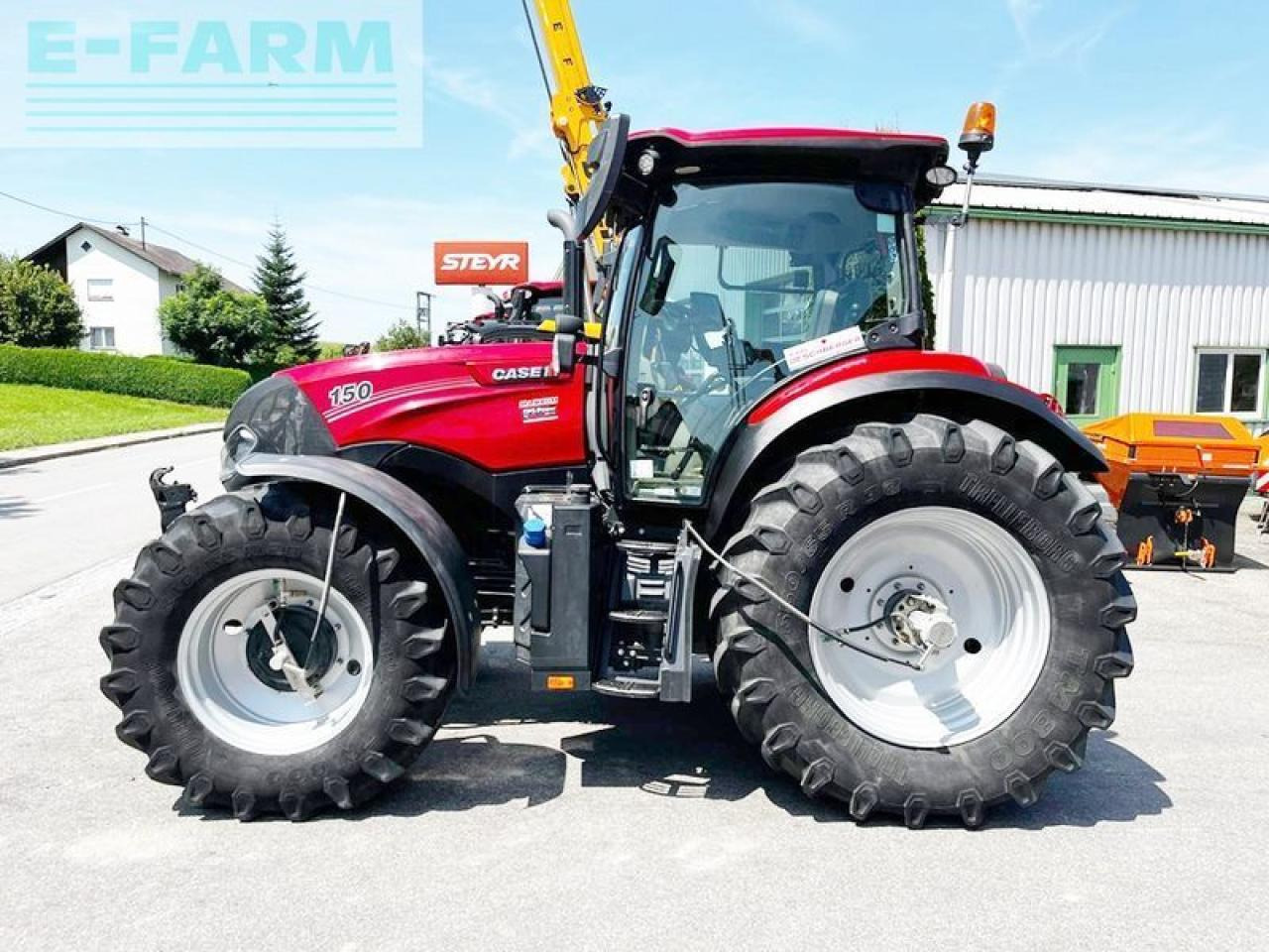 Tracteur agricole Case-IH maxxum 150: photos 8