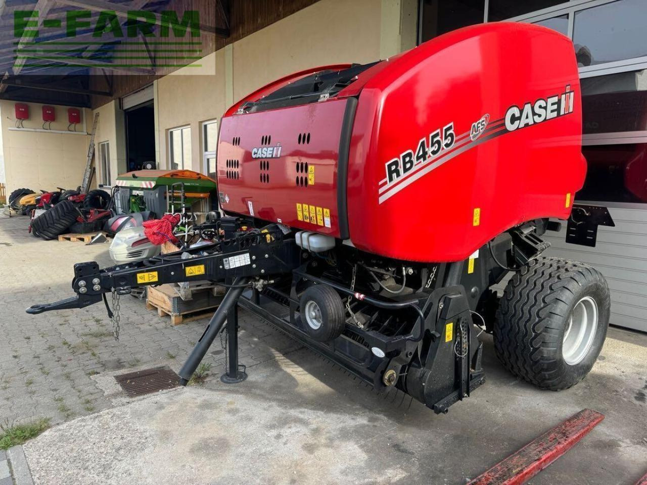 Case-IH rb 455 vc rotor cutter - Presse à balles cubiques: photos 4 Case-IH rb 455 vc rotor cutter - Presse à balles cubiques: photos 4