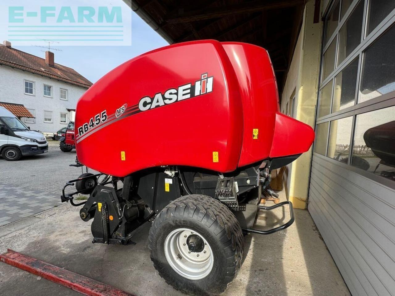 Case-IH rb 455 vc rotor cutter - Presse à balles cubiques: photos 1 Case-IH rb 455 vc rotor cutter - Presse à balles cubiques: photos 1