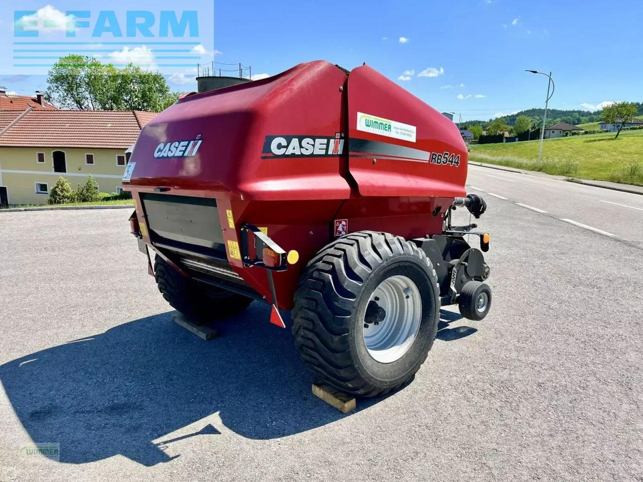 Case-IH rb 544 - Presse à balles cubiques: photos 5 Case-IH rb 544 - Presse à balles cubiques: photos 5