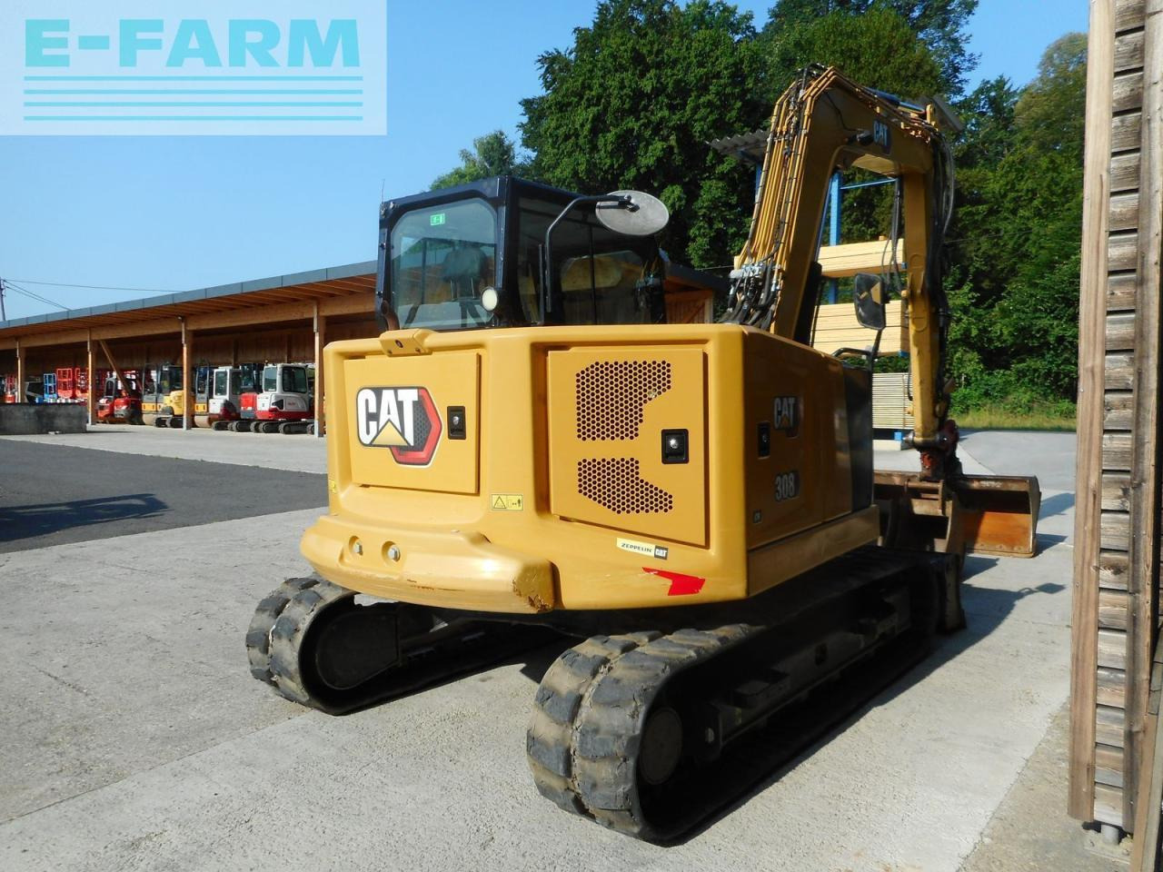 Caterpillar 308cr ( 9t ) powertilt + hydr. sw - Pelle sur chenille: photos 4 Caterpillar 308cr ( 9t ) powertilt + hydr. sw - Pelle sur chenille: photos 4