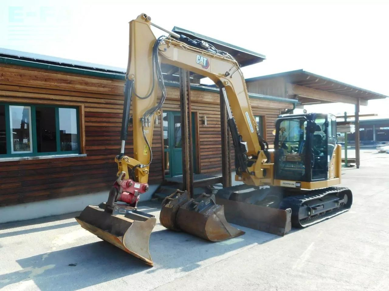 Caterpillar 308cr ( 9t ) powertilt + hydr. sw - Mini pelle: photos 2 Caterpillar 308cr ( 9t ) powertilt + hydr. sw - Mini pelle: photos 2