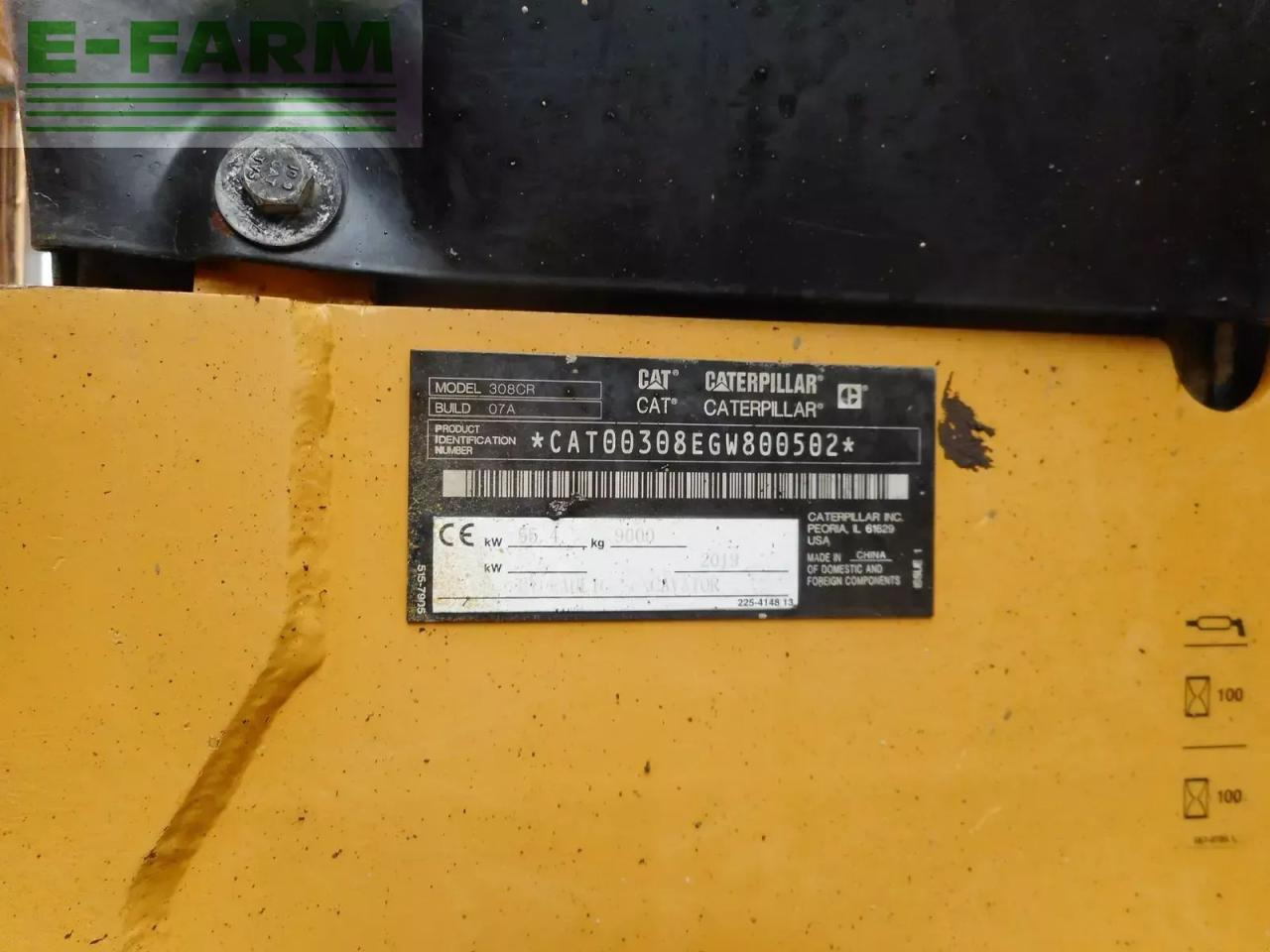 Caterpillar 308cr ( 9t ) powertilt / vollausstattung! - Mini pelle: photos 5 Caterpillar 308cr ( 9t ) powertilt / vollausstattung! - Mini pelle: photos 5