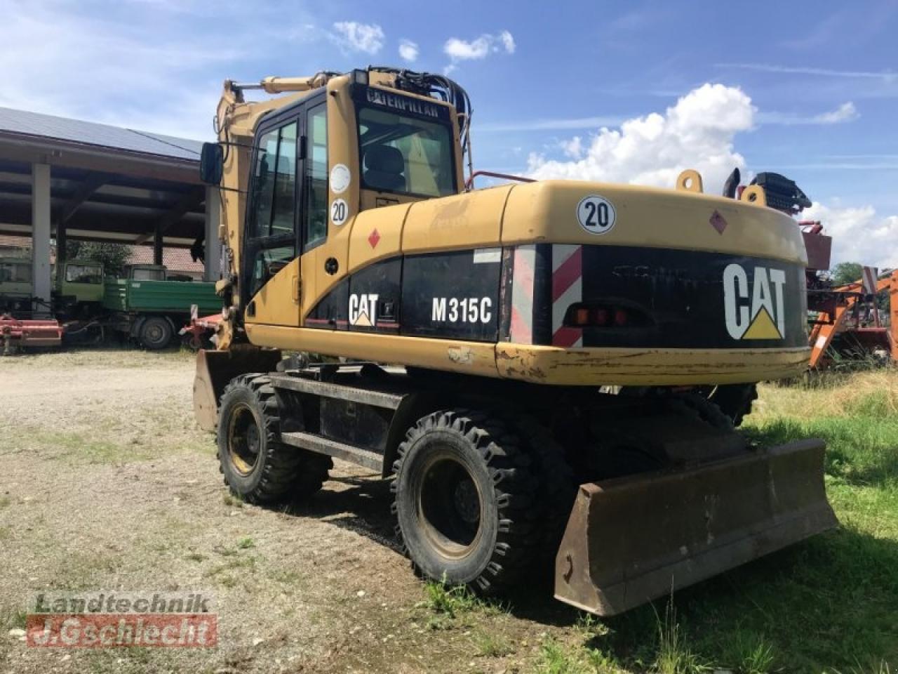 Caterpillar m 315c - Pelle sur pneus: photos 4 Caterpillar m 315c - Pelle sur pneus: photos 4