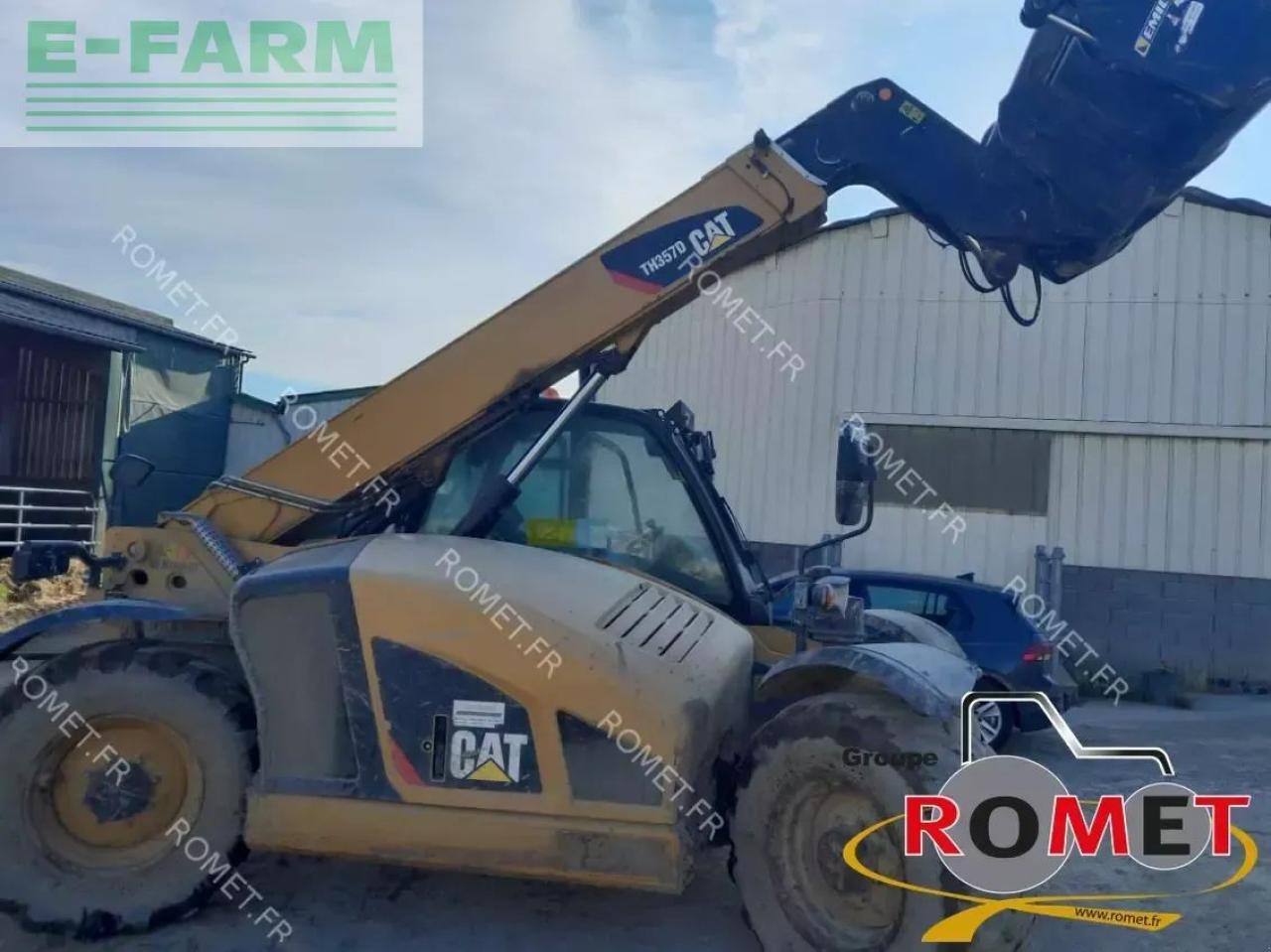 Caterpillar th357d - Chariot télescopique: photos 1 Caterpillar th357d - Chariot télescopique: photos 1
