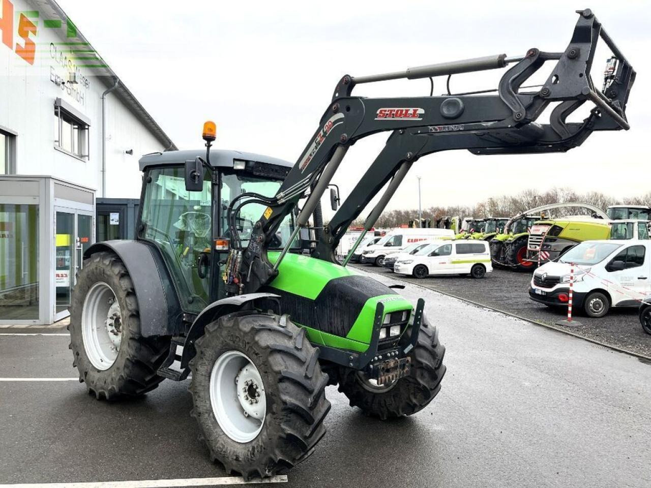 Deutz-Fahr agrofarm 410, stoll 20 fz frontlader, nur 1.691 - Tracteur agricole: photos 2 Deutz-Fahr agrofarm 410, stoll 20 fz frontlader, nur 1.691 - Tracteur agricole: photos 2