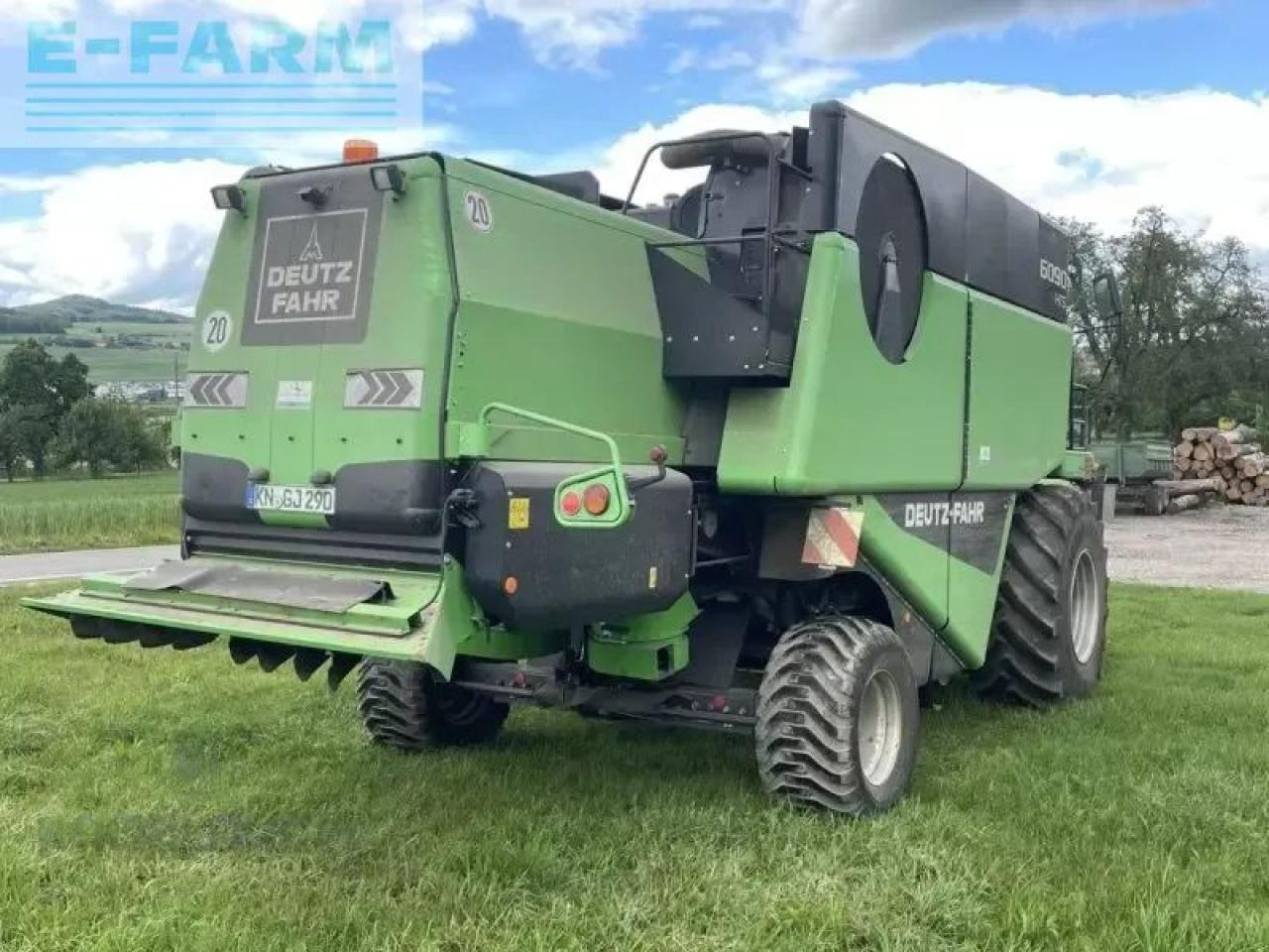 Deutz-Fahr topliner 6090 hts balance - Moissonneuse-batteuse: photos 3 Deutz-Fahr topliner 6090 hts balance - Moissonneuse-batteuse: photos 3