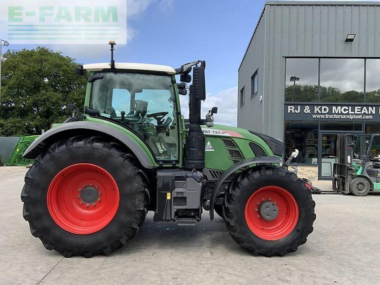 Fendt 720 profi plus tractor (st20525) - Tracteur agricole: photos 1 Fendt 720 profi plus tractor (st20525) - Tracteur agricole: photos 1