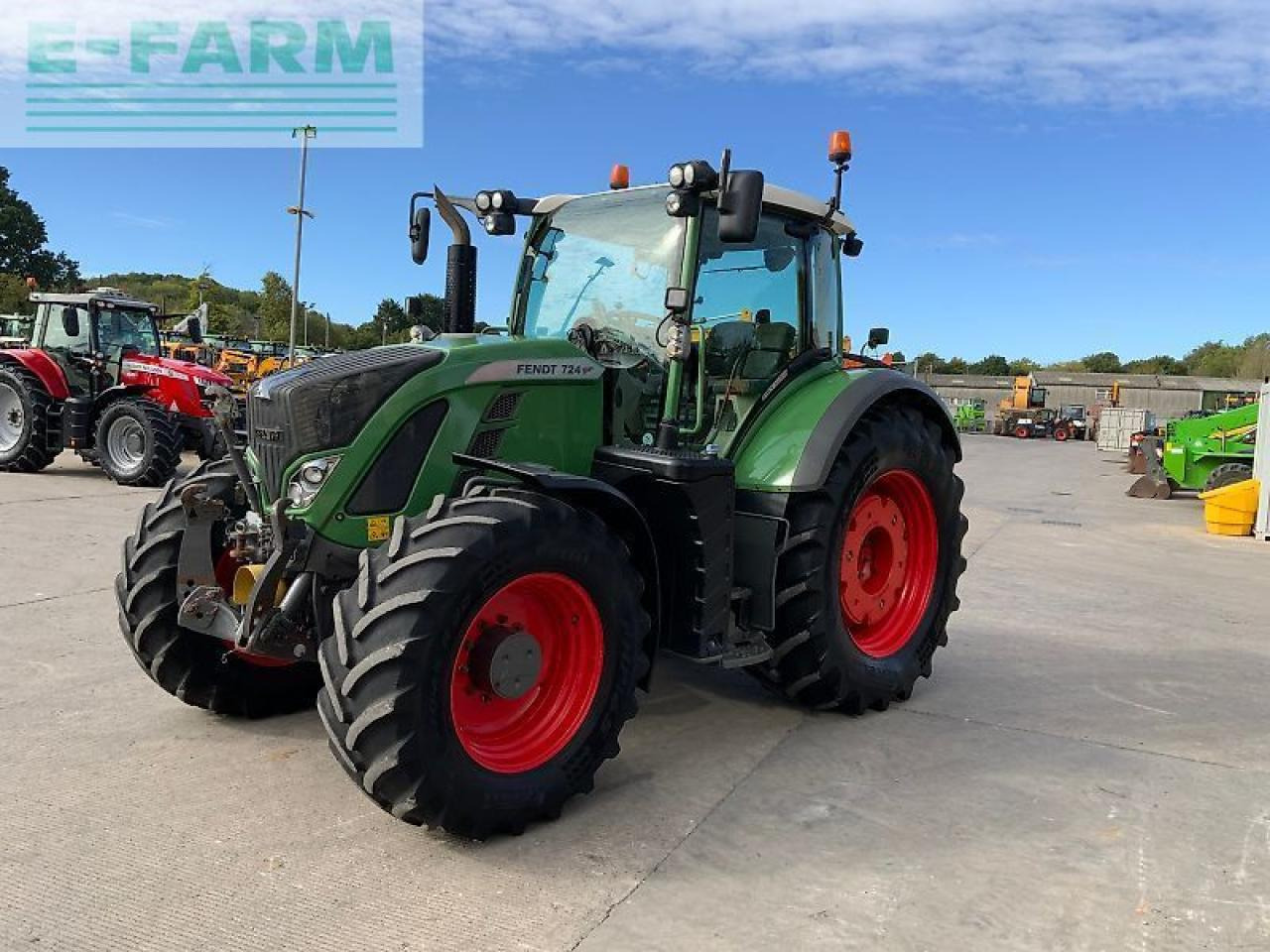 Fendt 724 profi plus tractor (st24315) - Tracteur agricole: photos 4 Fendt 724 profi plus tractor (st24315) - Tracteur agricole: photos 4