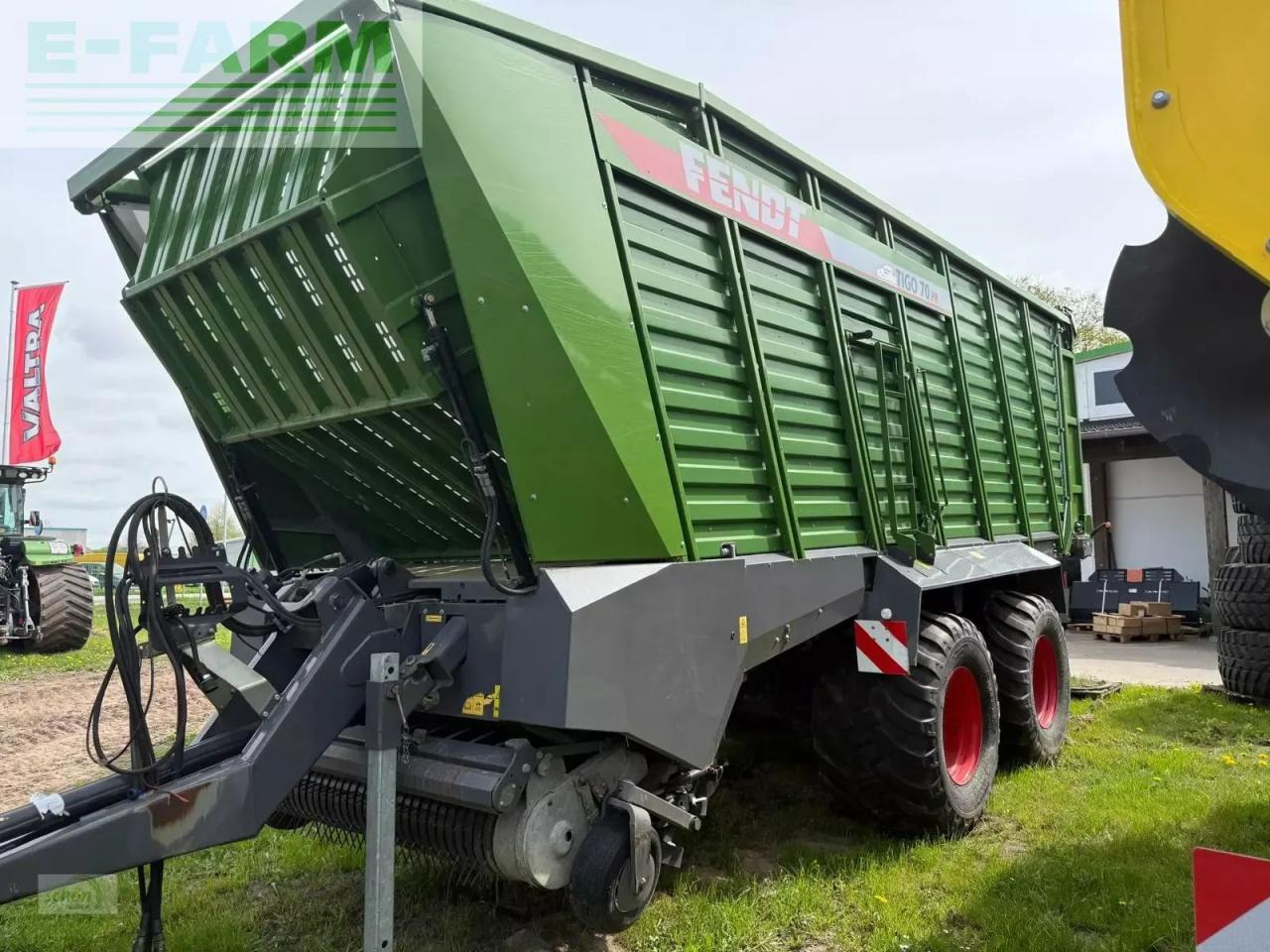 Fendt tigo 70 pr nur 774 fuhren bzw 76 stunden und mit 750/45 r26,5 bereifung - Autochargeuse: photos 1 Fendt tigo 70 pr nur 774 fuhren bzw 76 stunden und mit 750/45 r26,5 bereifung - Autochargeuse: photos 1