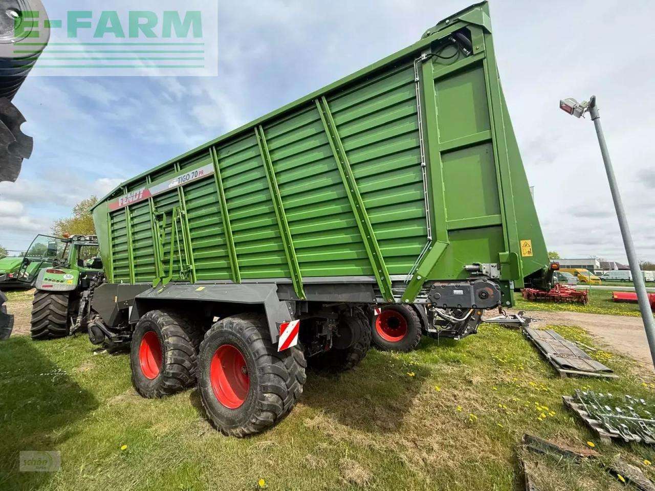 Fendt tigo 70 pr nur 774 fuhren bzw 76 stunden und mit 750/45 r26,5 bereifung - Autochargeuse: photos 3 Fendt tigo 70 pr nur 774 fuhren bzw 76 stunden und mit 750/45 r26,5 bereifung - Autochargeuse: photos 3