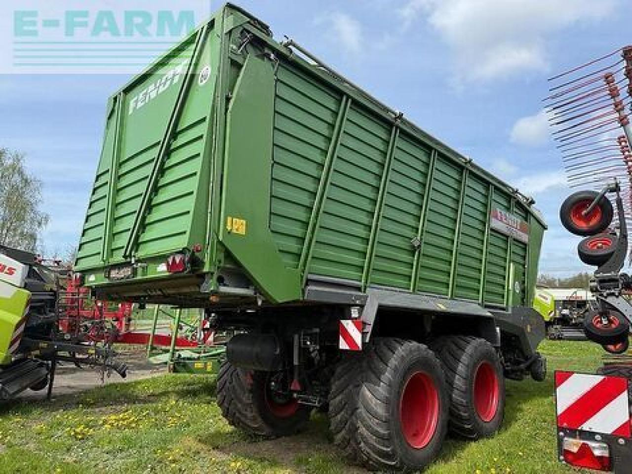 Fendt tigo 75 vr mit 800-er bereifung, laderaumabdecku - Benne agricole: photos 3 Fendt tigo 75 vr mit 800-er bereifung, laderaumabdecku - Benne agricole: photos 3