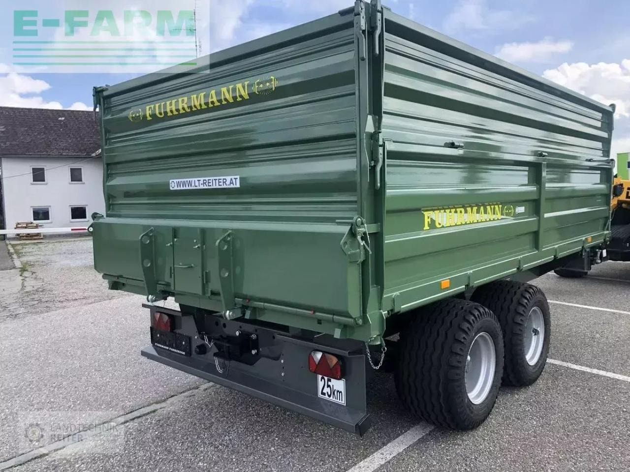 Fuhrmann ff 15000, hydr. heckwand - Benne agricole: photos 2 Fuhrmann ff 15000, hydr. heckwand - Benne agricole: photos 2