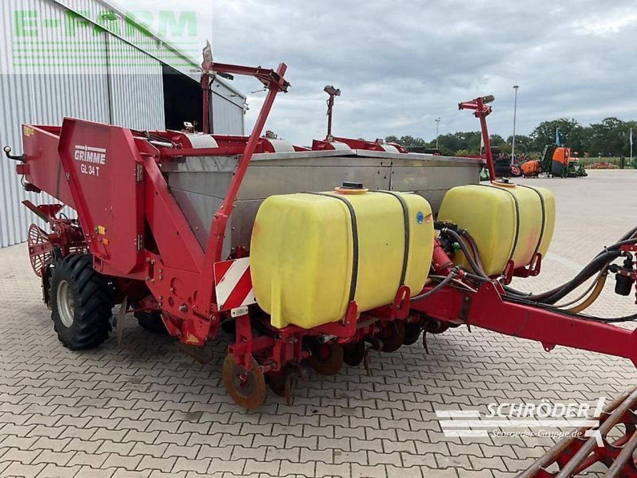 Grimme gl 34 t - Arracheuse de pommes de terre: photos 2 Grimme gl 34 t - Arracheuse de pommes de terre: photos 2