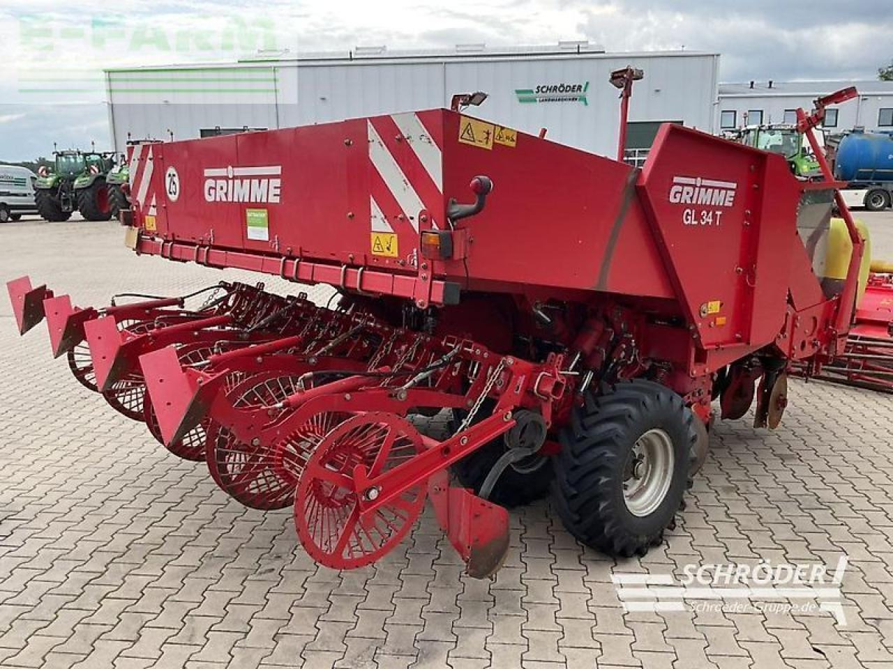 Grimme gl 34 t - Arracheuse de pommes de terre: photos 3 Grimme gl 34 t - Arracheuse de pommes de terre: photos 3