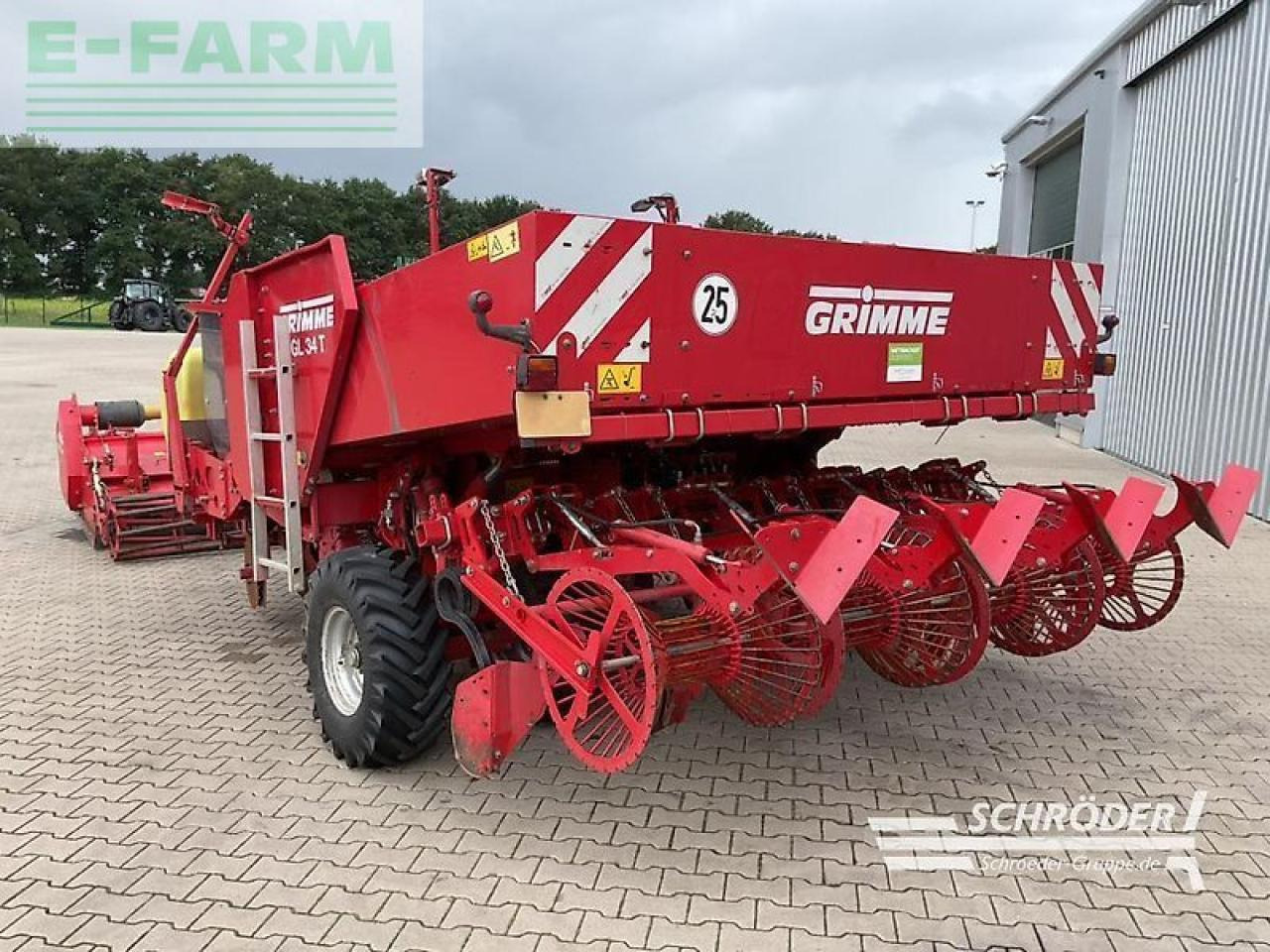 Grimme gl 34 t - Arracheuse de pommes de terre: photos 4 Grimme gl 34 t - Arracheuse de pommes de terre: photos 4