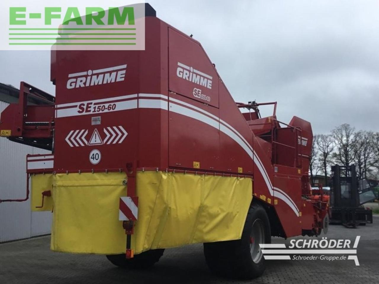 Grimme se 150-60 - Arracheuse de pommes de terre: photos 5 Grimme se 150-60 - Arracheuse de pommes de terre: photos 5