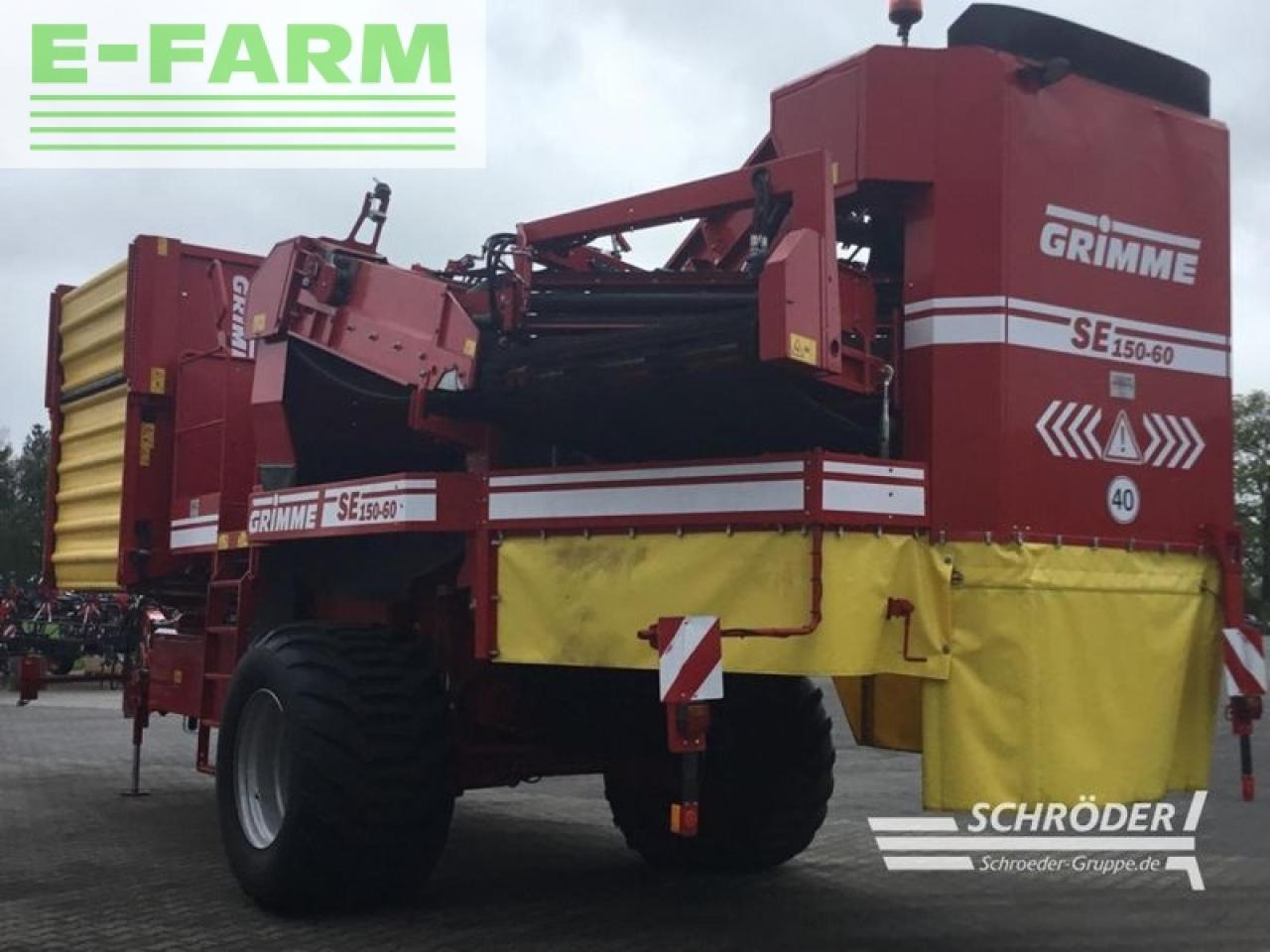 Grimme se 150-60 - Arracheuse de pommes de terre: photos 4 Grimme se 150-60 - Arracheuse de pommes de terre: photos 4