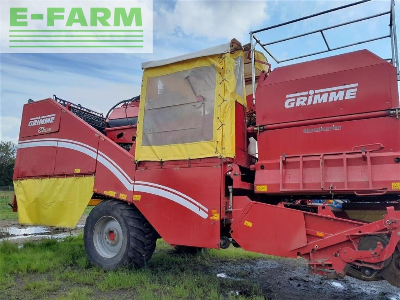 Grimme se 150-60 hjultræk - Arracheuse de pommes de terre: photos 4 Grimme se 150-60 hjultræk - Arracheuse de pommes de terre: photos 4