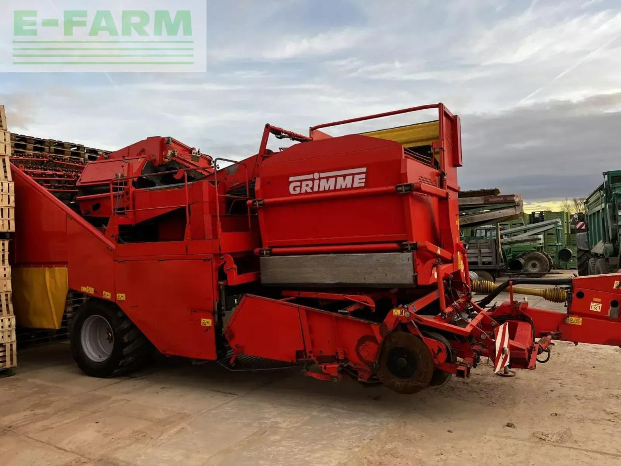 Grimme se 170-60 - Arracheuse de pommes de terre: photos 1 Grimme se 170-60 - Arracheuse de pommes de terre: photos 1