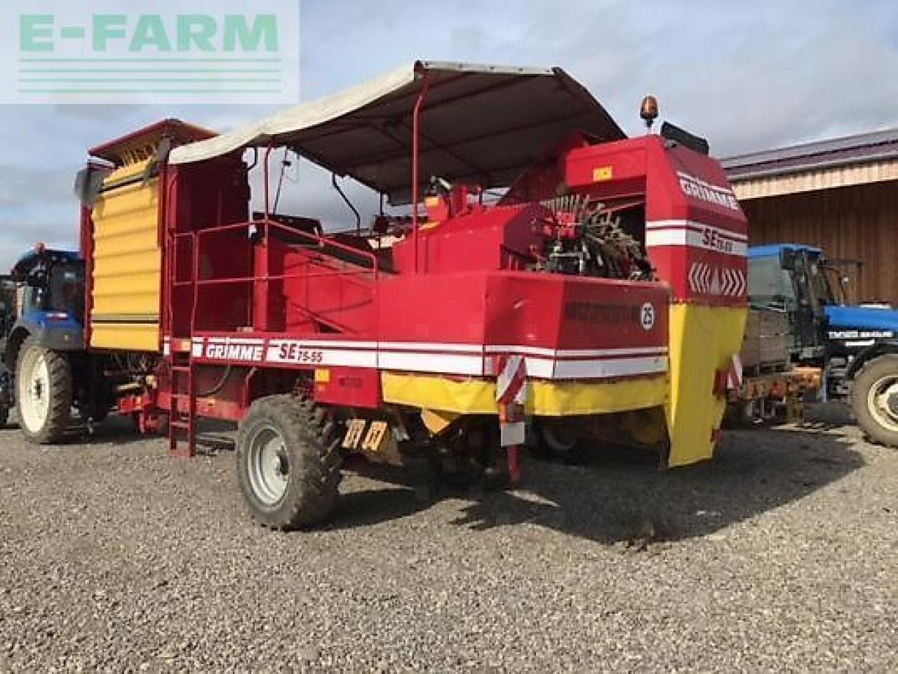Grimme se75-55 - Arracheuse de pommes de terre: photos 4 Grimme se75-55 - Arracheuse de pommes de terre: photos 4