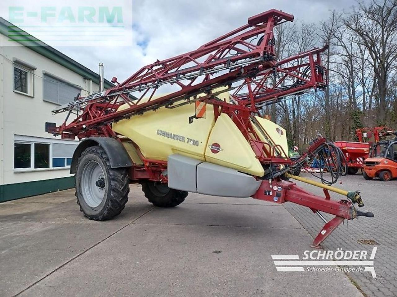 Hardi commander 7000 - Pulvérisateur traîné: photos 5 Hardi commander 7000 - Pulvérisateur traîné: photos 5