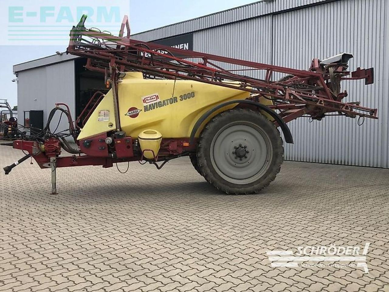 Hardi navigator 3000 - Pulvérisateur traîné: photos 2 Hardi navigator 3000 - Pulvérisateur traîné: photos 2