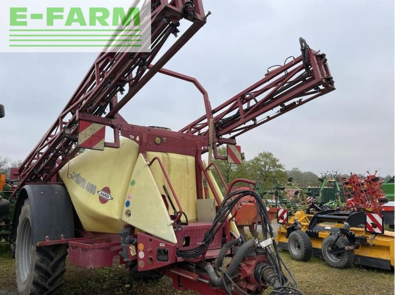 Hardi navigator 4000 - Pulvérisateur traîné: photos 2 Hardi navigator 4000 - Pulvérisateur traîné: photos 2