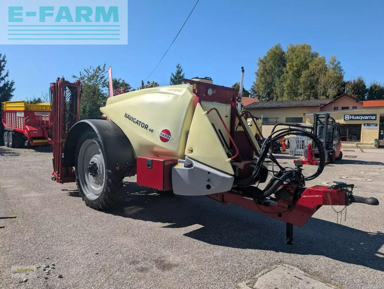 Hardi navigator 4000 - vpz 21m - Pulvérisateur traîné: photos 3 Hardi navigator 4000 - vpz 21m - Pulvérisateur traîné: photos 3