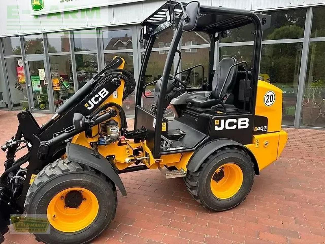 JCB 403 plus agri großer motor, zentralschmierung - Chargeuse sur pneus: photos 5 JCB 403 plus agri großer motor, zentralschmierung - Chargeuse sur pneus: photos 5
