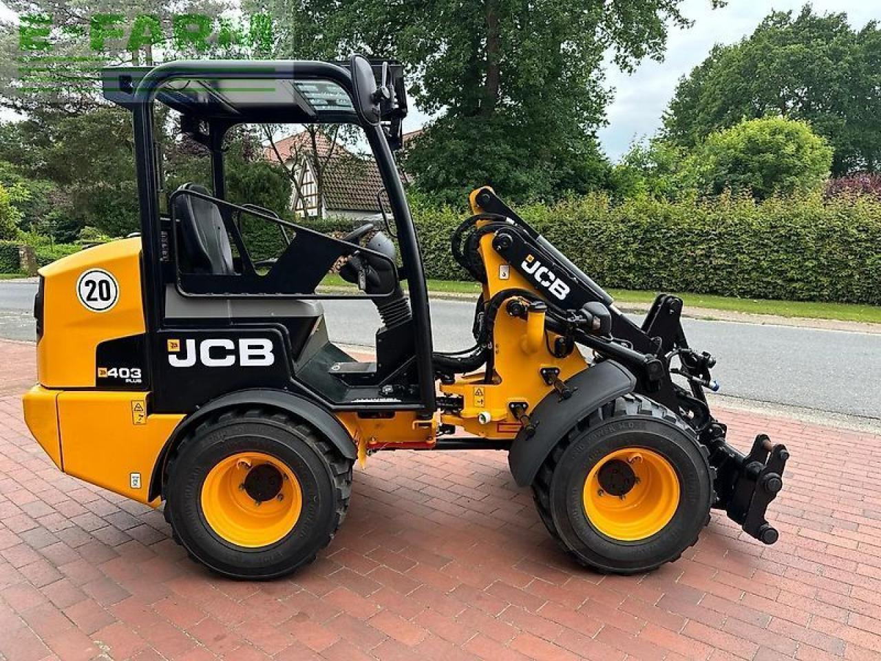 JCB 403 plus agri großer motor, zentralschmierung - Mini pelle: photos 3 JCB 403 plus agri großer motor, zentralschmierung - Mini pelle: photos 3