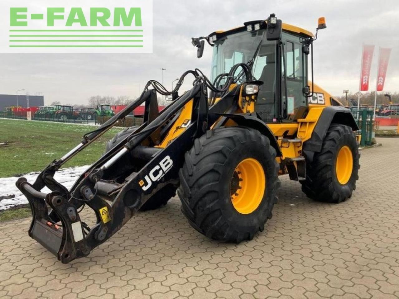 JCB 419s agri super high lift - Chargeuse sur pneus: photos 1 JCB 419s agri super high lift - Chargeuse sur pneus: photos 1