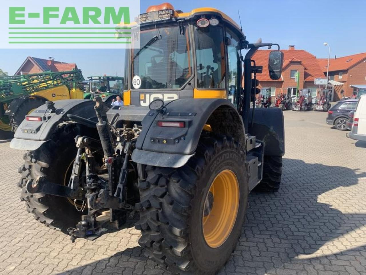 JCB 4220 fasttrac mit jd-autotrac vorbereitung + stoll konsolen - Tracteur agricole: photos 4 JCB 4220 fasttrac mit jd-autotrac vorbereitung + stoll konsolen - Tracteur agricole: photos 4