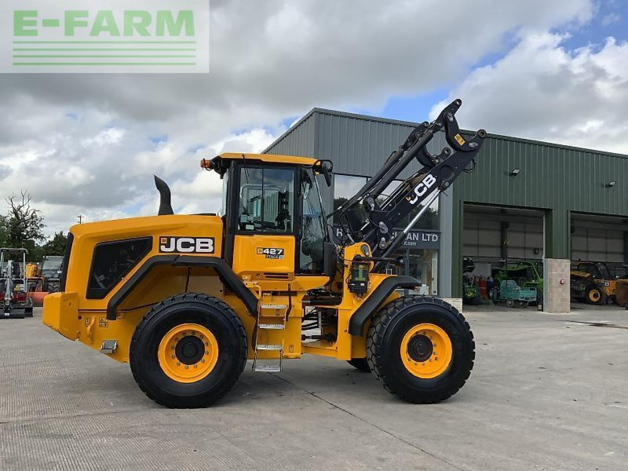 JCB 427 wheeled loading shovel (st23076) - Mini pelle: photos 1 JCB 427 wheeled loading shovel (st23076) - Mini pelle: photos 1