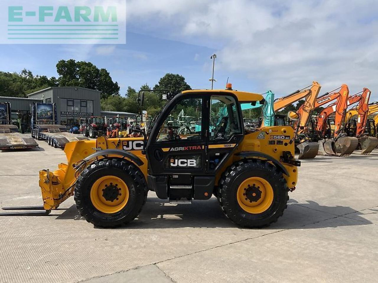 Chariot télescopique JCB 560-80 agri super telehandler (st23410): photos 6