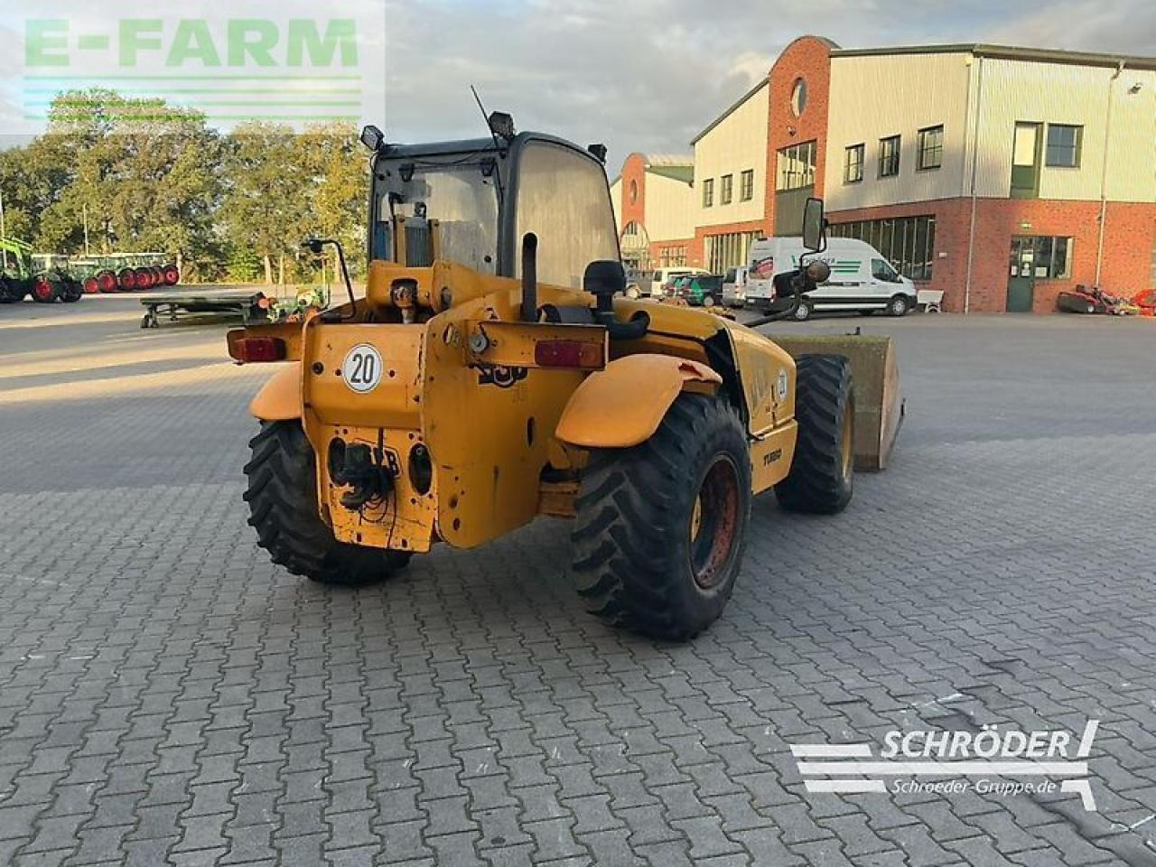 JCB slp 530-70 + palettengabel & schaufel - Chariot télescopique: photos 5 JCB slp 530-70 + palettengabel & schaufel - Chariot télescopique: photos 5