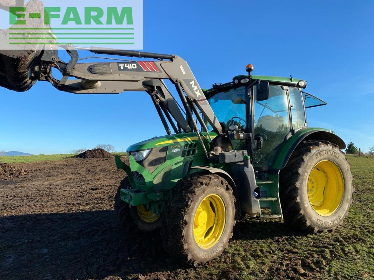 John Deere 6110 r autopower . chargeur - Tracteur agricole: photos 1 John Deere 6110 r autopower . chargeur - Tracteur agricole: photos 1