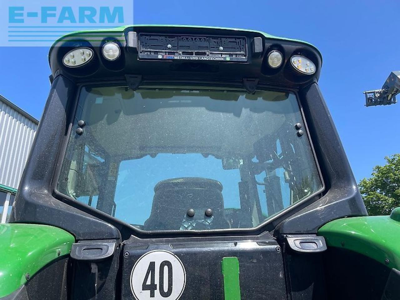 Tracteur agricole John Deere 6120m: photos 14