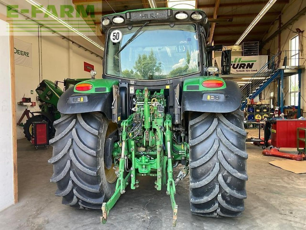 John Deere 6130r - Tracteur agricole: photos 4 John Deere 6130r - Tracteur agricole: photos 4