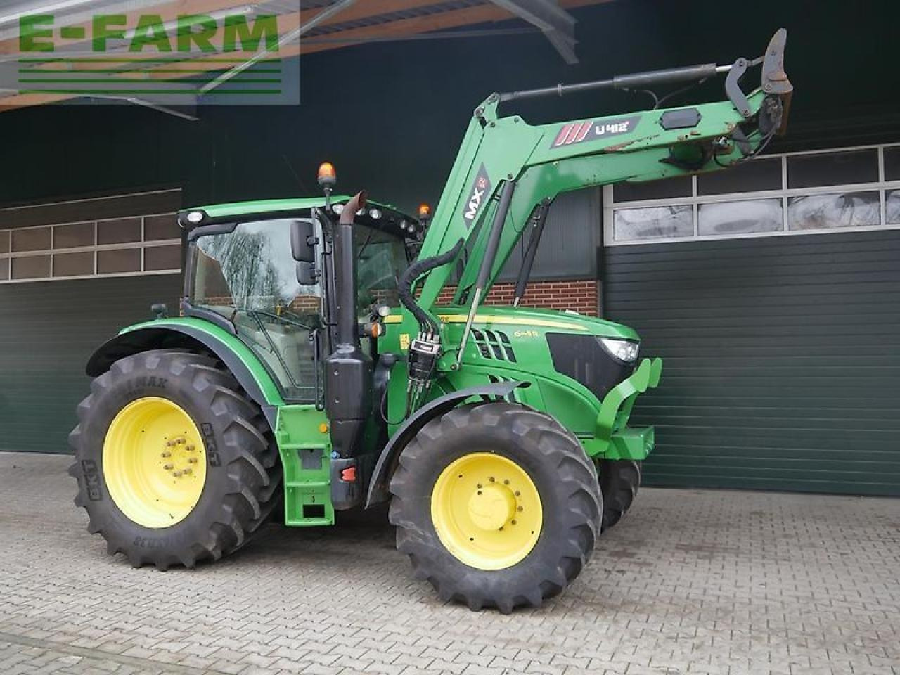 John Deere 6145r autoquad+ frontlader - Tracteur agricole: photos 1 John Deere 6145r autoquad+ frontlader - Tracteur agricole: photos 1